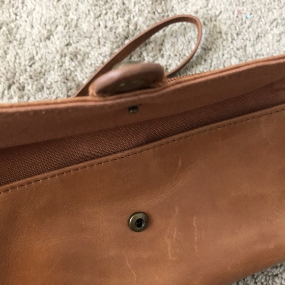 The Sak Tan Embossed Leather Wallet - Picture 3 of 4